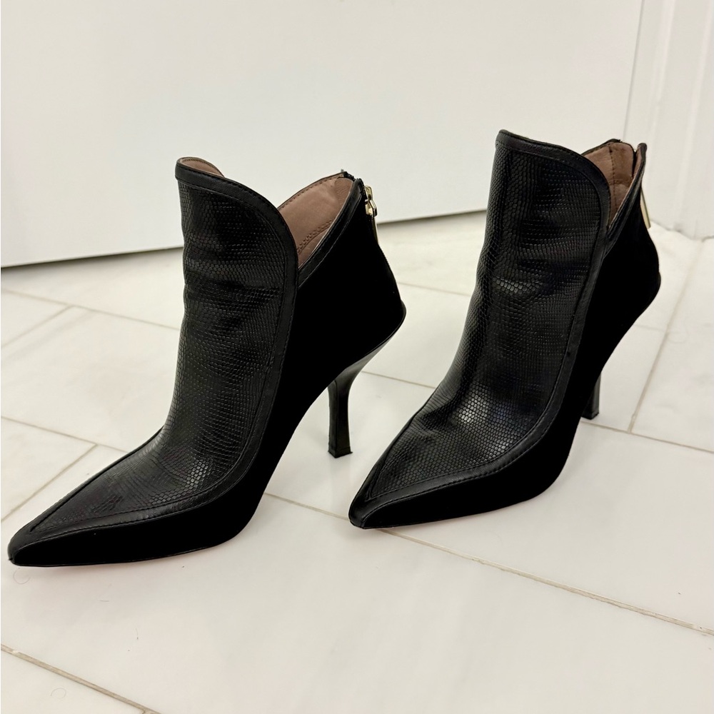Louise et Cie Black Heeled Boots with Stiletto Heel